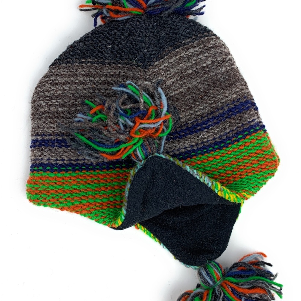 Wool Beanie With Earflap
